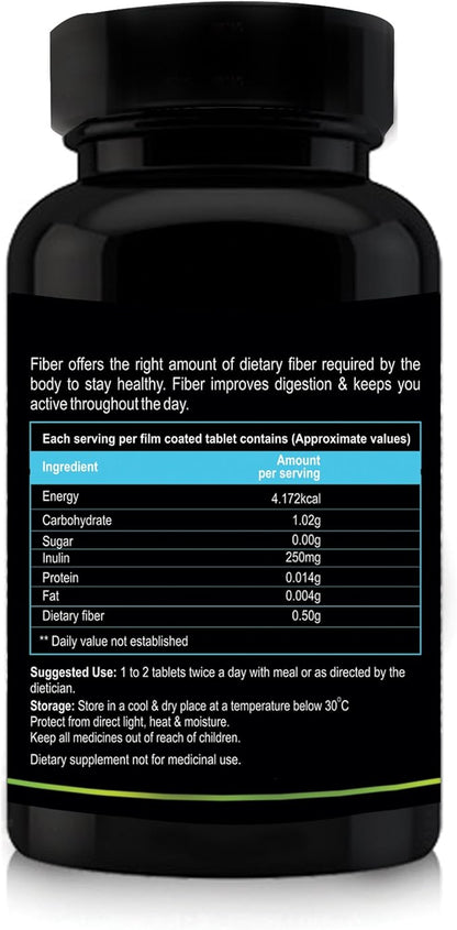 Fiber Helps Maintain Bowel Health - 90 Tablets