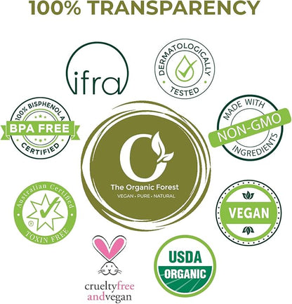 USDA Certified Organic Oregano Essential Oil - Oil of Oregano Drops for Skin & Hair Care | Reduce Itchiness & Redness | Gluten-Free, Pure Oregano Oil - Natural Aromatherapy Oil for Diffusers
