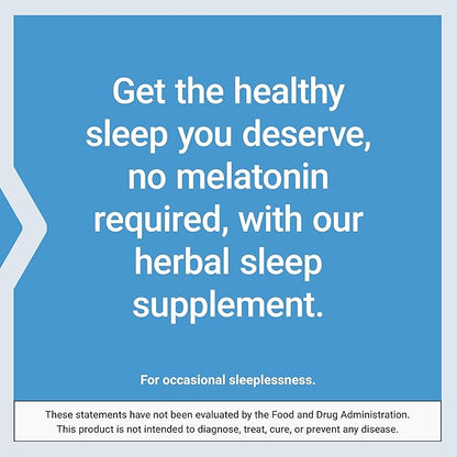 Life Extension Herbal Sleep PM, Lemon Balm, honokiol (Magnolia bark), Chamomile, Promotes Healthy Sleep, Hormone-Free, melatonin-Free, Gluten Free, Non-GMO, Vegetarian, 30 Capsules