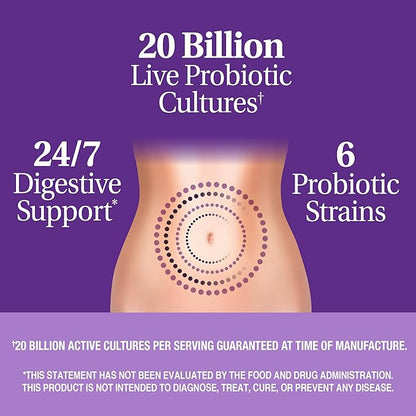 21st Century Advanced Probiotic Capsules, 60 Count (27505)