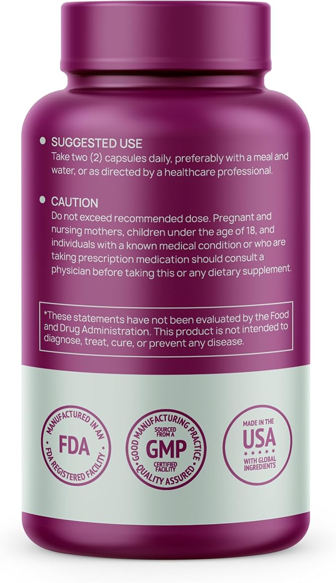 TUDCA Liver Plus+, Supports Liver Cleanse Detox & Repair, Supplement with Milk Thistle Seed Extract, Vitamin B12, Folate, & Cruciferous Vegetable Complex, 60 Capsules