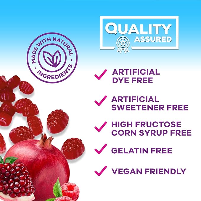 Magnesium Gummies Supplement - High Absorption Magnesium Citrate Supplement for Adults & Kids - Nature's Calm Magnesio Gummy Dietary Supplements for Bone, Muscle Health, Heart Support - 120 Gummies