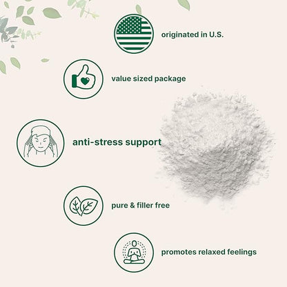 Pure Magnesium Citrate Powder (Citrato de Magnesio en polvo), 2 Pounds (32 Ounce), Pure and Filler Free, Relaxation and Nutrient Utilization, Vegan