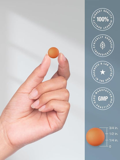 Horbäach Potassium Magnesium Supplement Gummies | Peach Strawberry Flavor | 70 Count | Vegan, Non-GMO, and Gluten Free Formula