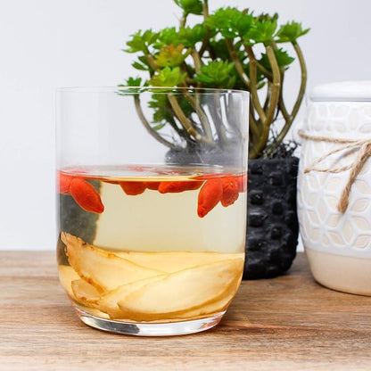 American Ginseng Slices from Wisconsin (Sliced Ginseng Root Wisconsin Grown!Most People Use It to Make Ginseng Tea! Good for Health! (American Ginseng Slices (Long Strip), 2 Boxes of 8 Ounces)