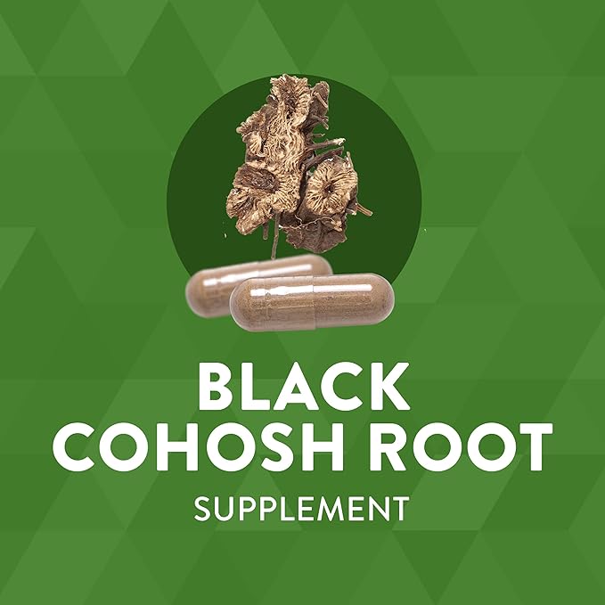 Nature's Way Black Cohosh Root, Traditional Women's Health Remedy*, 540 mg, 100 Vegan Capsules (Pack of 2)