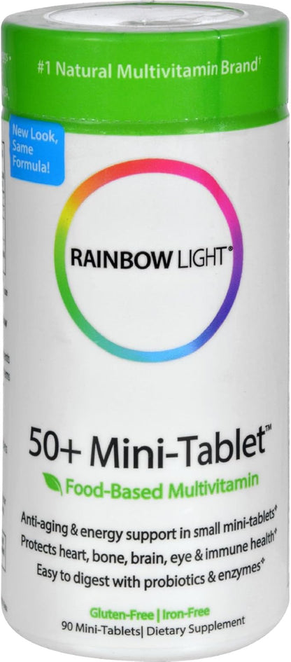 Rainbow Light Multivitamin 50+ Mini, 90 ct