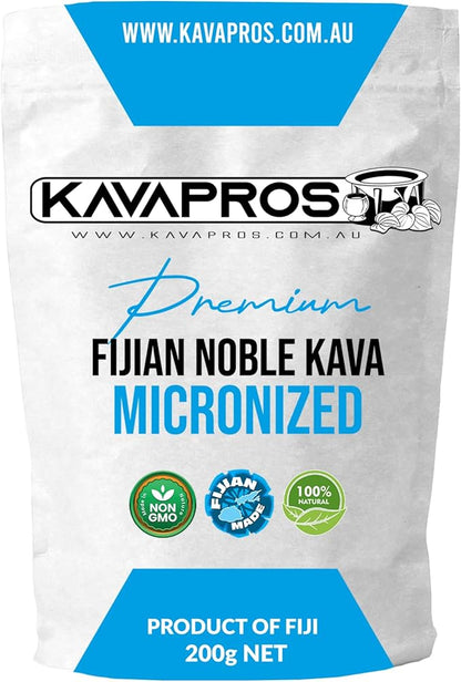 Premium Micronized Kava Pure Organic Fiji Kava Powder Made from 6yr Old Root