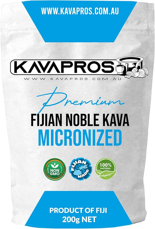 Premium Micronized Kava Pure Organic Fiji Kava Powder Made from 6yr Old Root