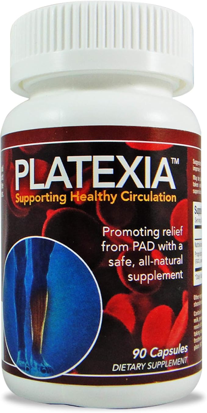 Platexia with 3,000 FU Nattokinase Supplement NSP-2, Natural Blood Thinner, Supports A Healthy Circulatory System by Vision Nutra