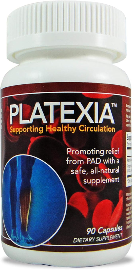 Platexia with 3,000 FU Nattokinase Supplement NSP-2, Natural Blood Thinner, Supports A Healthy Circulatory System by Vision Nutra