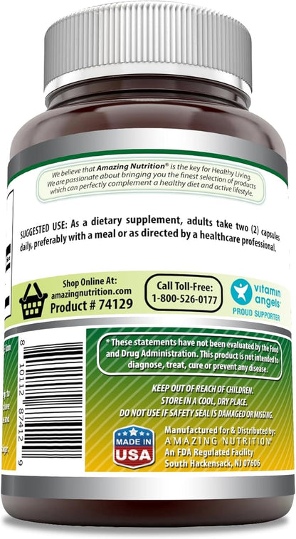 Amazing Formulas Glucosamine Sulfate 1500 mg | Capsules Supplement | Non-GMO | Gluten Free | Made in USA (240 Count)