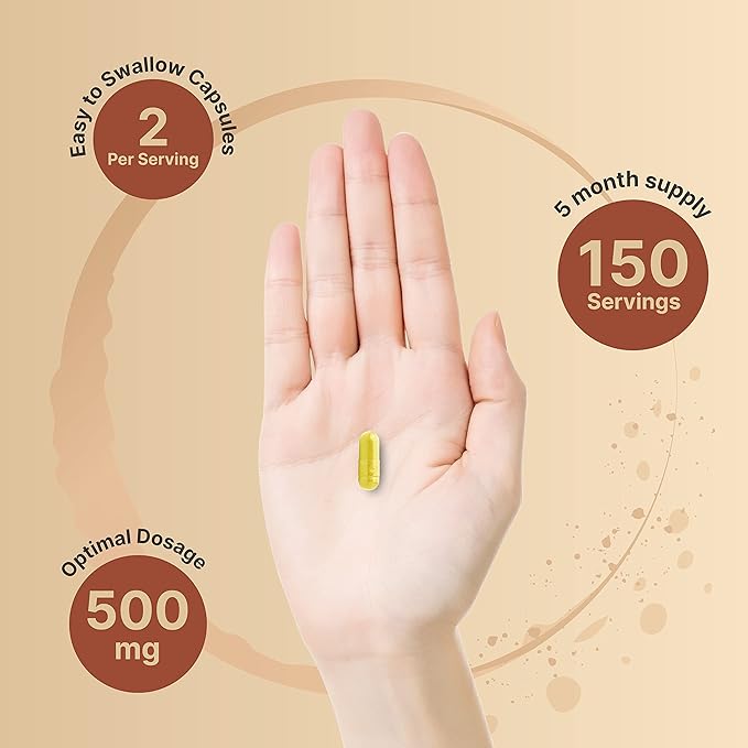 NatureBell Quercetin 500mg Per Serving | 300 Capsules, Ultra Strength Quercetin Supplement | Bioflavonoids for Healthy Immune Support, Third Party Tested, Non-GMO & No Gluten