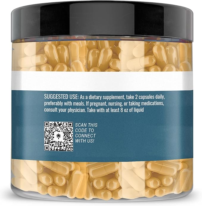 Earthborn Elements Turmeric Curcumin 200 Capsules, Pure & Undiluted, No Additives