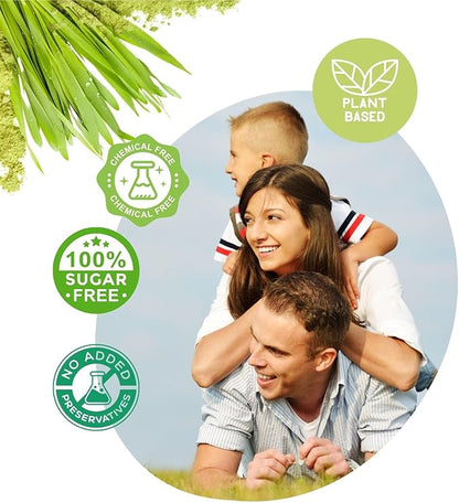 Digestive Enzymes with Probiotics and Prebiotics for All Types, Women & Men, Super Greens Made with Young Barley Leaf Powder & Probiotic Powder from Japan, 7 Portable Sachets