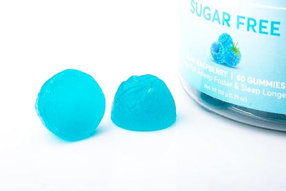 FIOR Melatonin Gummies (Sugar Free Blue Raspberry, 120)
