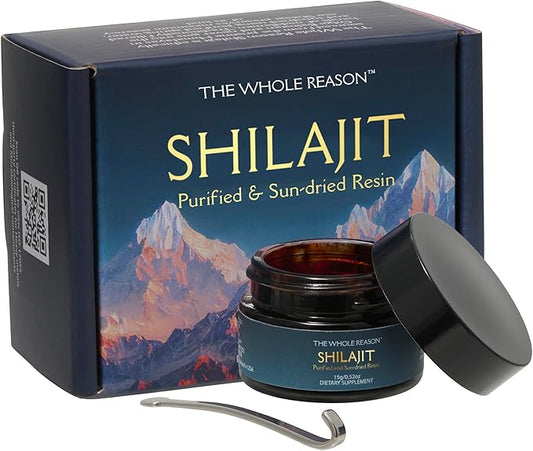 Pure Himalayan Shilajit Resin - High Potency Gold Grade Shilajit Supplement with Trace Minerals for Men and Women, Premium Natural Fulvic Acid for Energy, Vitality and Immune Support, 15g Made in USA