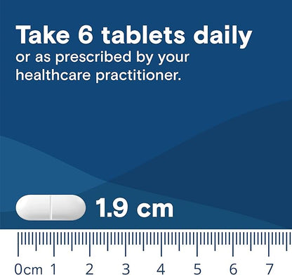 Bariatric Fusion Non Chewable Calcium Citrate with Vitamin D3 Tablet | Easy to Swallow Calcium Supplement with Vitamin D to Increase Absorption* | Bariatric Calcium Citrate 600mg | 180 Tablets