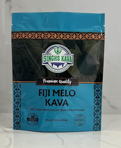 Premium Quality Noble Fijian Kava Root Powder (WAKA) (16 Ounce (Pack of 1))