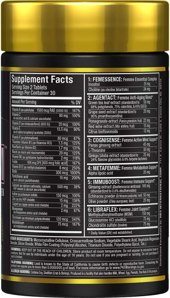 ALLMAX Nutrition – VITAFORM for Women – Multi-Vitamin for Women – 30-Day Supply