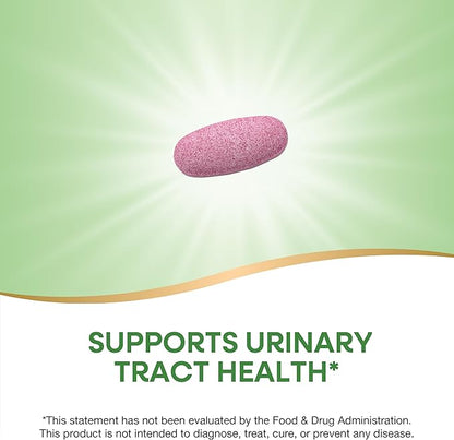 Nature's Way Premium Blend Cranberry, Urinary Tract Health Support* Supplement with Vitamin C, 60 Tablets