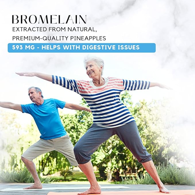 Absonutrix Bromelain 590 mg, Easy-to-Consume Liquid Drops, 4 Oz Bottle, Pineapple Extract for Tissue Support, Quick Absorption, Gluten-Free, Third-Party Tested, GMP-Certified, Non-GMO, Made in USA