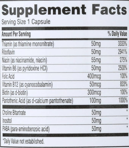 365 Everyday Value, B – 50 Complex, 90 ct, Packaging May Vary