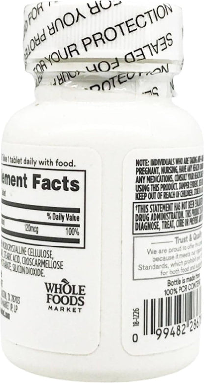 365 by Whole Foods Market, Vitamin K 120MCG, 100 CT