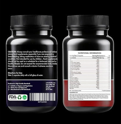 Liver Detox Cleanse & Repair - Milk Thistle | Dandelion | Artichoke - 2 Months Supply - Natural Ingredients for Healthy Liver Function - Premium Liver Supplement - 120 Vegan Capsules