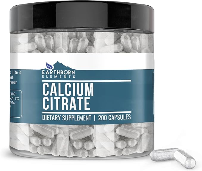 Earthborn Elements Chanca Piedra & Calcium Citrate Bundle (200 caps)
