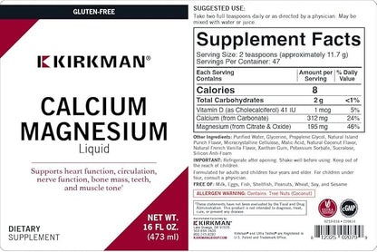 Calcium Magnesium Liquid 16oz *