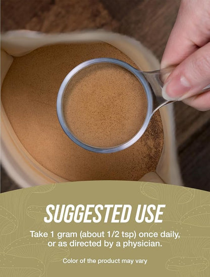 BulkSupplements.com Chaga Mushroom Extract Powder - Mushroom Supplement, from Chaga Mushrooms - 1000mg of Chaga Powder Extract per Serving, Gluten Free (5 Kilograms - 11 lbs)