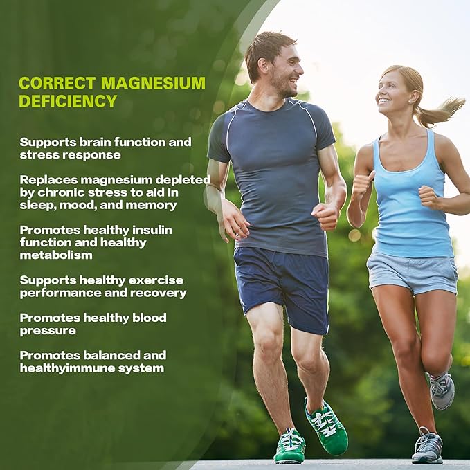 Magnesium Breakthrough 4.0 Supplement – Contains 7 Forms of Magnesium: Glycinate, Malate, Citrate, and More – Natural Sleep and Brain Health Support – 30 Capsules