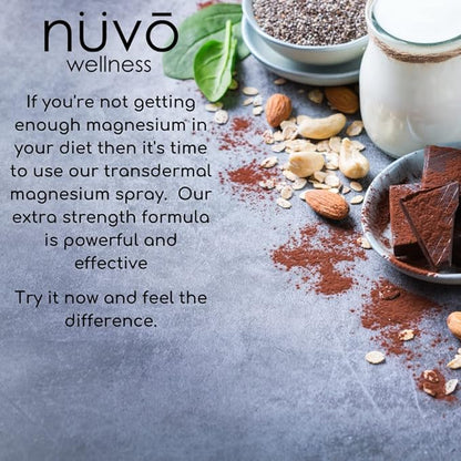 Magnesium Oil Spray with MSM - Spray it Away with Magnesium - Fast Acting Transdermal Formula to Relax Muscles - Lightly Scented with Lavender - Product of Canada 100 ml