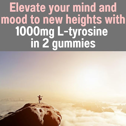SHIZAM SAM-e & L-Tyrosine Gummies & Methylated Vitamin B-Complex | Methyl B12 & 5-MTHF | Vitamins B12 B9 B7 B6 B5 B3 B2 B1 Capsules Powders Pills Alt | Supplement Supplements