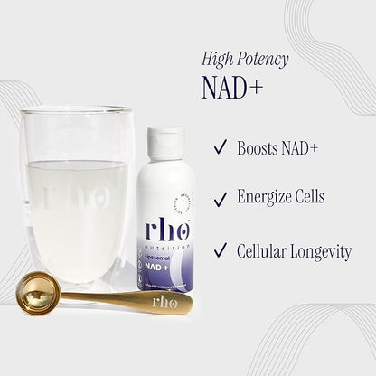Liposomal NAD+ (6 Pack) - Ultra High Absorption Liquid NAD+ Supplement - NMN or Nicotinamide Riboside Alternative - Supports Cellular Longevity, Healthy Aging, Energy and Metabolism