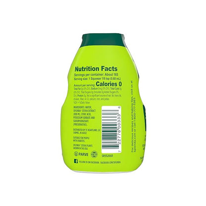 SPLENDA Stevia Liquid Zero Calorie Sweetener Drops, 3.38 Fl Oz Bottle (Pack of 2)