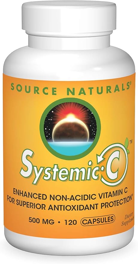 Source Naturals Systemic C, 500mg - 120 Capsules