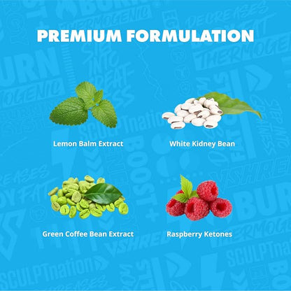 Sculpt Nation by V Shred Burn PM and Premium Greens Strawberry Bundle