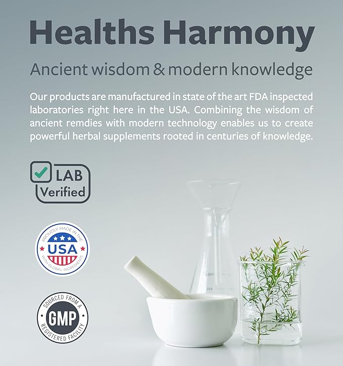 St. John's Wort - 60 Capsules (Non-GMO) Effective St Johns Wort Capsules - Powerful 900mcg Hypericin - Standardized Extract & Whole Herb Supplement - No Oil, Pills, Tea, Tincture - 500mg Per Capsule