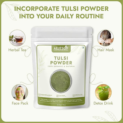 Tulsi (Holy Basil) Powder | Ocimum Sanctum, 7oz (200g)