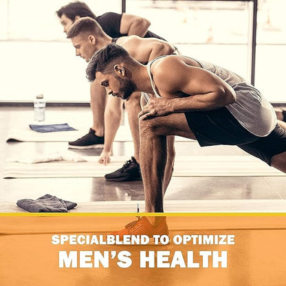 A to Z Multivitamin and Multimineral Supplement for Men - 3 Month Supply - Vitamins A C D E K B1 B2 B6 B12 Magnesium Calcium Biotin Potassium Zinc - Antioxidants for Heart & Immune Health (100 Count)