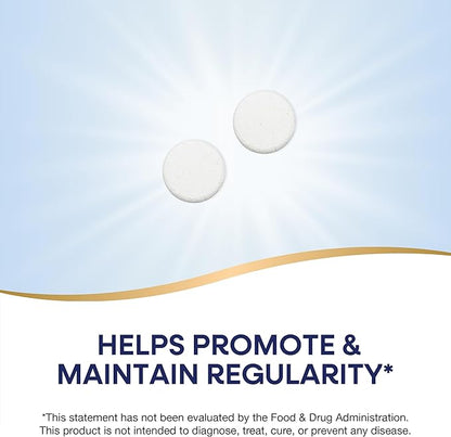 Nature's Way Fiber Delights Daily Fiber for Regularity*, Vanilla Flavored, 60 Chewable Tablets