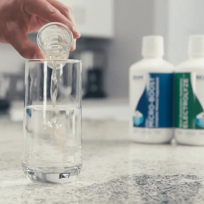 Beam Minerals Electrolyze | Electrolyte Imbalance Solution | Gold Standard Electrolytes Replenishment | Electrolyte Supplement Liquid | Fulvic Acid Trace Mineral Micronutrients Supplements | 32 fl Oz