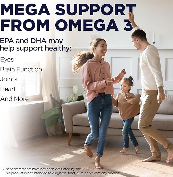KAL 450/300 1280 Mg Omega 3, Lemon, 60 Count