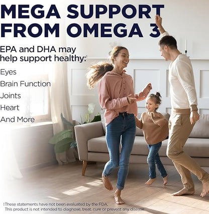 KAL 450/300 1280 Mg Omega 3, Lemon, 60 Count