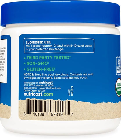 Nutricost Organic Cranberry Powder, 8 oz, 5G per Serving - Non-GMO, Gluten-Free