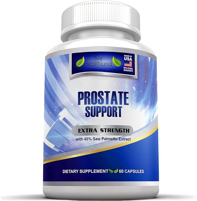 Prostate Health Supplement for Men – 33 Natural Ingredients with 45% Saw Palmetto Extract