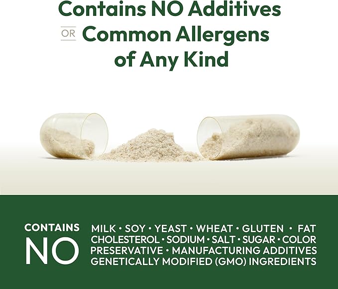 ANDREW LESSMAN Fibermucil 180 Capsules -Psyllium Husk Powder. Gently Promotes Regularity and Digestive Health. Rich in Fiber. Gentle, Easy, Effective. No Additives. Small Easy to Swallow Capsules