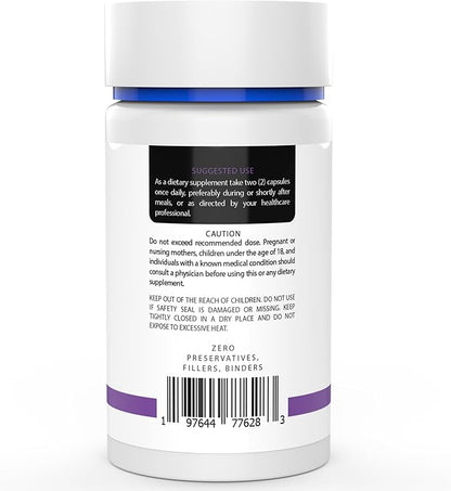 Trans-Resveratrol - 60 500mg Capsules - 3rd Party COA Provided with Every Lot# - Pure Resveratrol - No Fillers